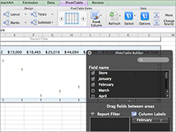 Pivot Tables: Summarize and display your data in different ways.