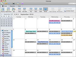 Calendar View:View your calendar right in your e-mail.