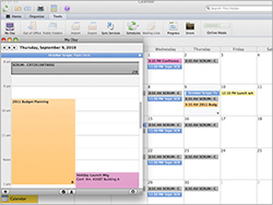 My Day: Manage your schedule and contacts within Outlook.