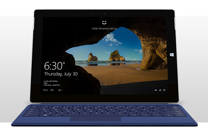 Surface 3 with Type Cover