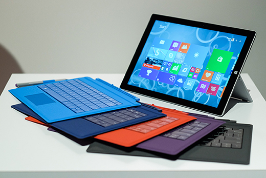 Surface 3 with Type Covers