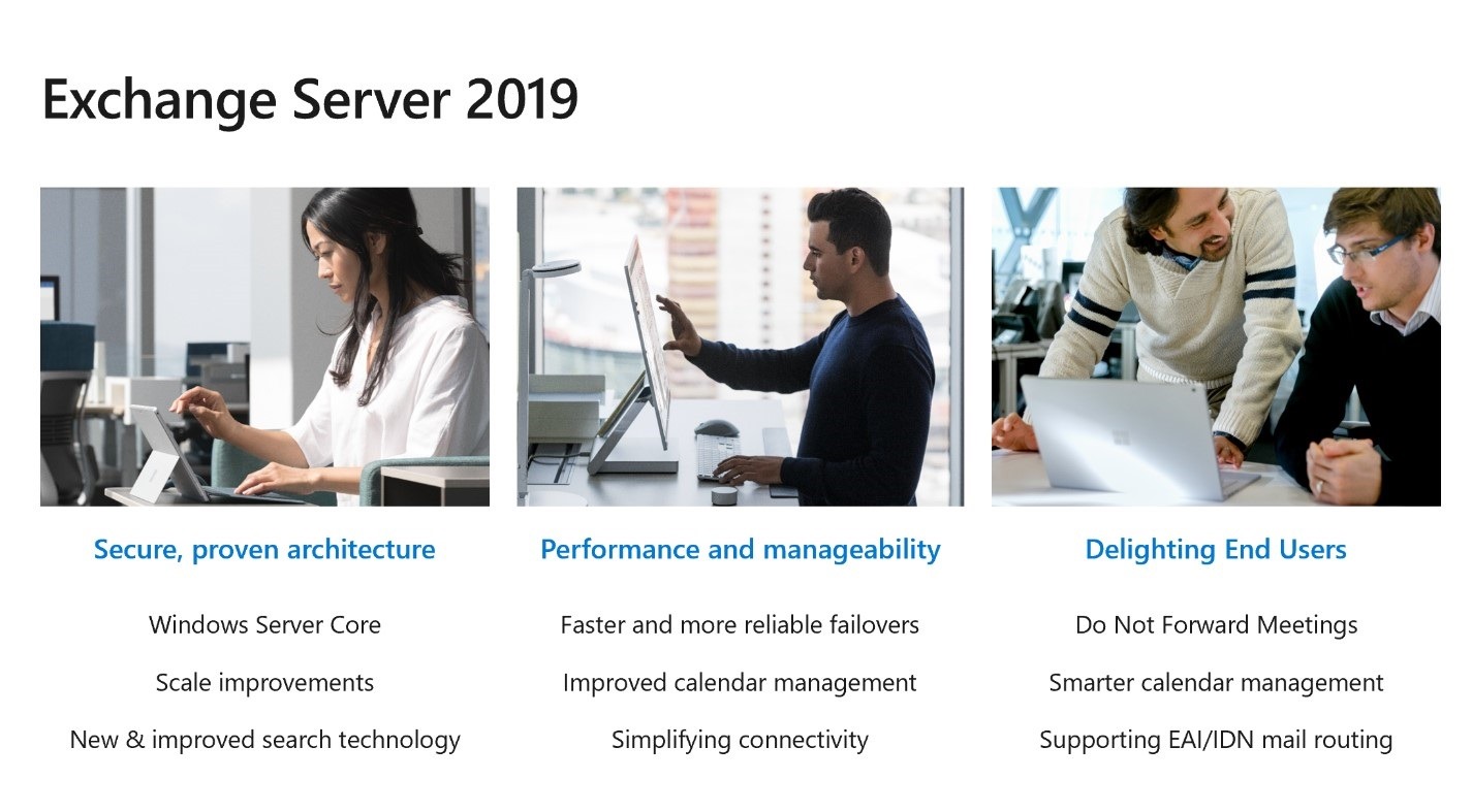 Microsoft Exchange Server 2019 Overview